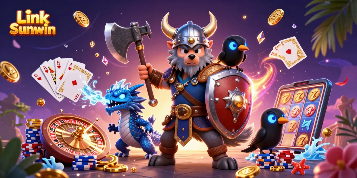 Play exciting games and race for wins at Link Sunwin with immersive casino elements!