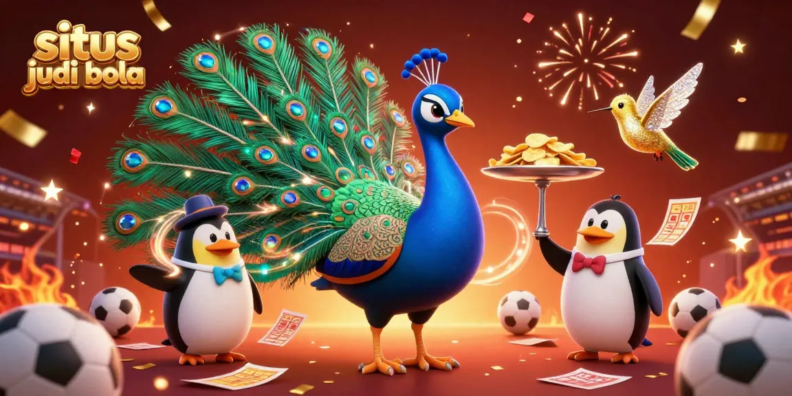 Experience sports betting excitement with situs judi bola in a vibrant, dynamic scene.