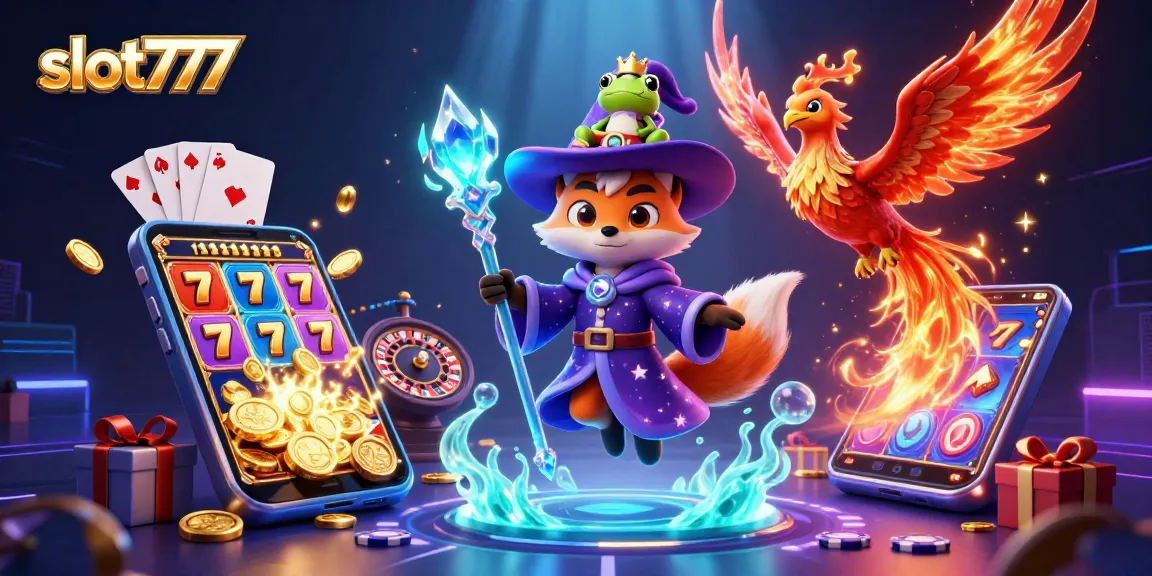Engage with slot777's magical slot experience featuring mystical characters and vibrant game elements.